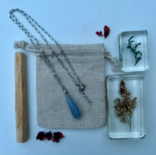 A Piscean’s Tear Necklace