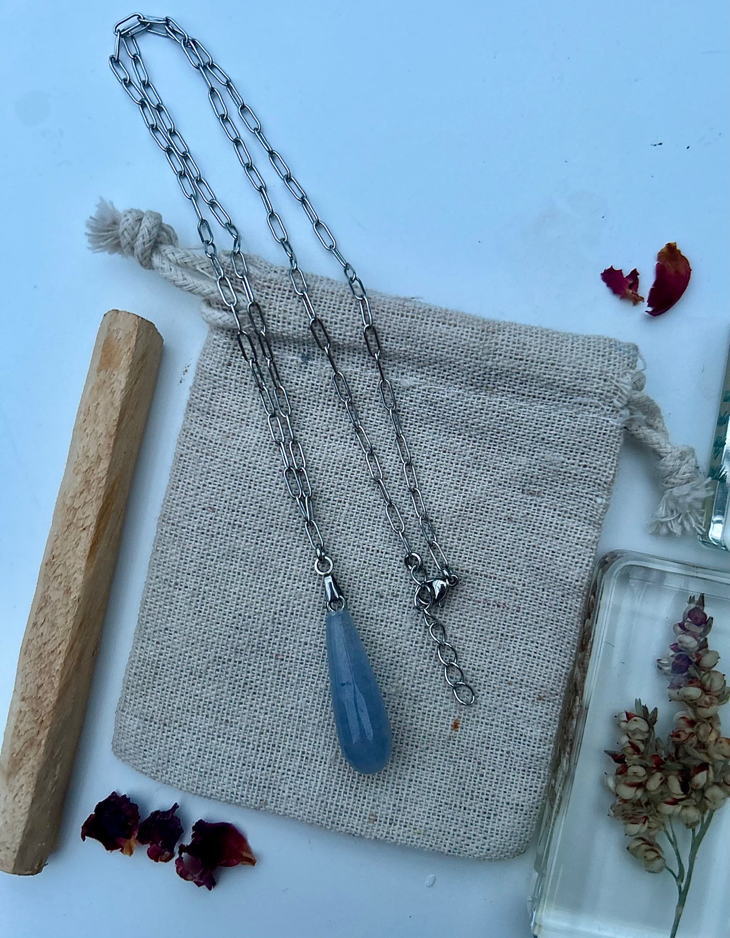 A Piscean’s Tear Necklace