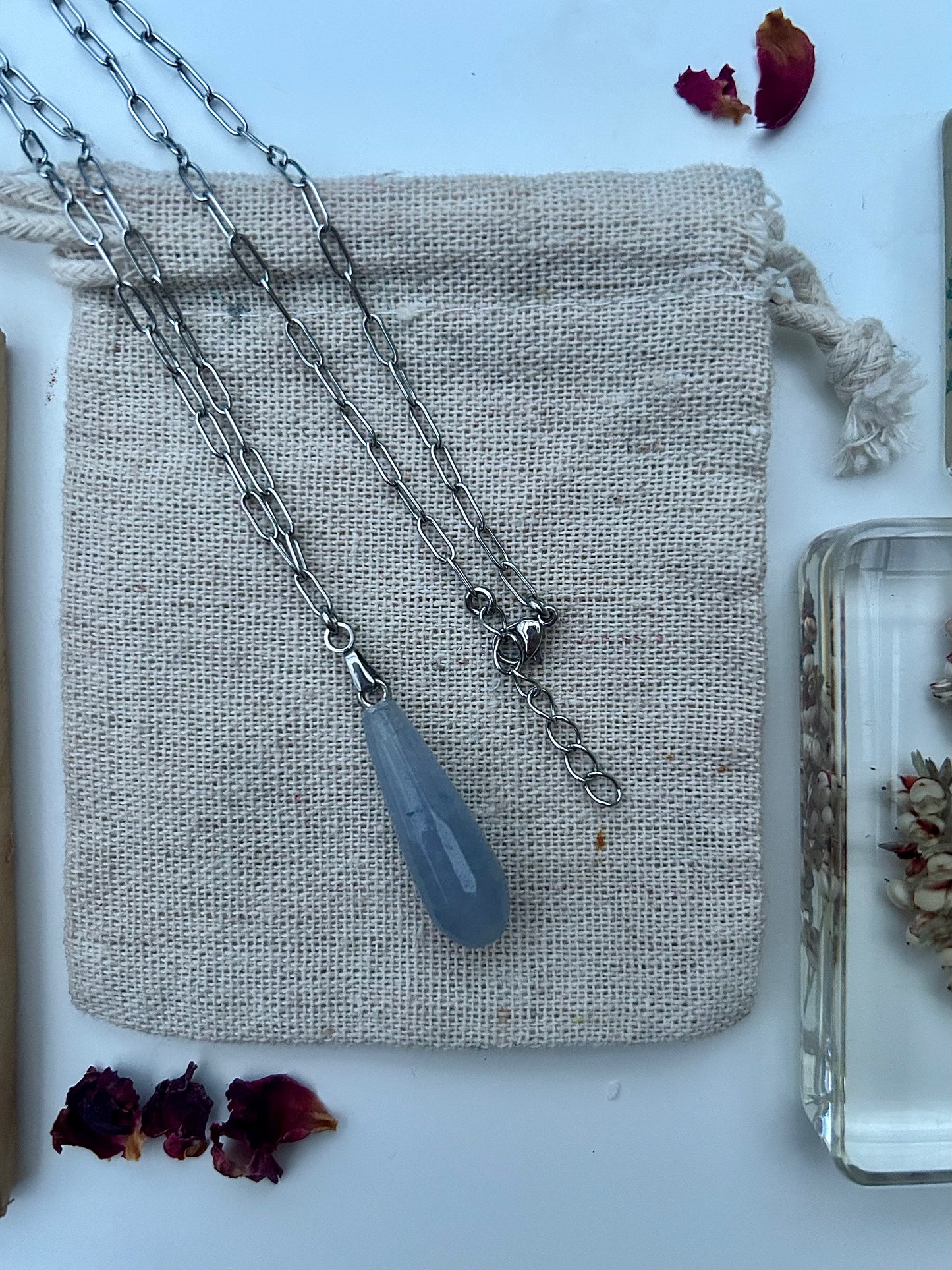A Piscean’s Tear Necklace