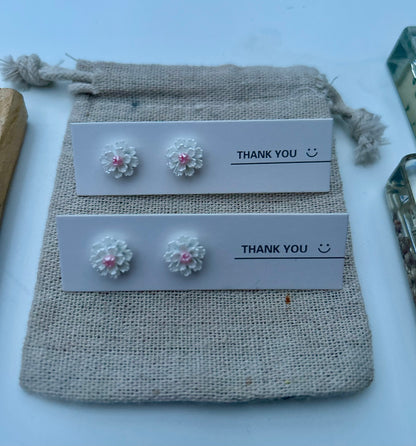 'The Carnation Girl' Earrings